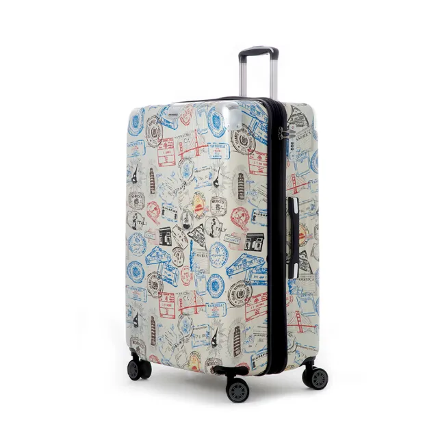 【COUGAR】29吋旅行箱 登機箱 防爆拉鏈  可擴充 TSA海關鎖行李箱(減震輪 耐摔大容量)