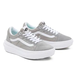 【VANS 官方旗艦】Old Skool Overt CC 男女款淺灰色滑板鞋/休閒鞋