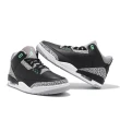 【NIKE 耐吉】Air Jordan 3 Retro Green Glow 男鞋 3代 黑 綠 爆裂紋 休閒鞋(CT8532-031)
