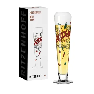 【RITZENHOFF】英雄節系列/經典啤酒杯-英雄狂歡(德國製造/無鉛水晶玻璃)