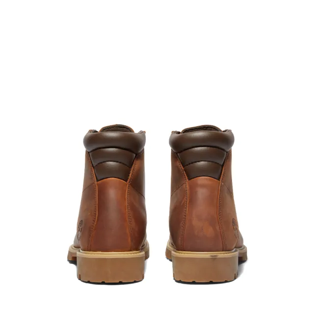 【Timberland】男款棕色防水經典6吋靴(A1H8Q855)