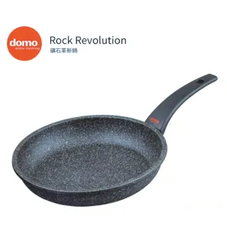 【Domo】ROCK REVOLUTION 礦石革新平底鍋 28CM