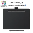 【Wacom】福利品◆Intuos Comfort Plus Medium 藍牙繪圖板-黑色(CTL-6100WL/K0-C)