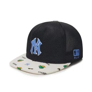 【MLB】童裝 可調式棒球帽 童帽  龍年限定系列  紐約洋基隊(7ACPDN143-50BKS)
