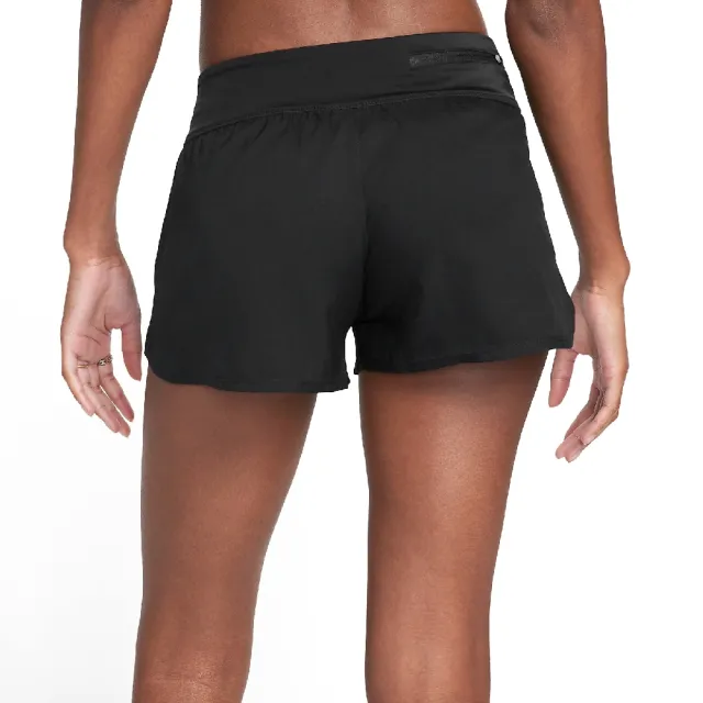 【NIKE 耐吉】短褲 Essential Swim Board 女款 黑 白 速乾 三角內裡 防曝光 褲子(NESS9200-001)