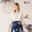 【IRIS 艾莉詩】氣質蕾絲繡花上衣-2色(42103)