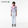 【LACOSTE】女裝-寬鬆版型輕質素色短袖T恤(紫藍色)