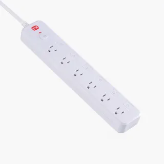 【PX 大通】PEC-3769W7切6座9尺電源延長線(台灣製造 品質保証)