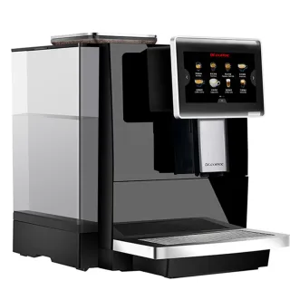【Dr Coffee.】F10 全自動咖啡機 220V + 2000w 升壓器(黑色)
