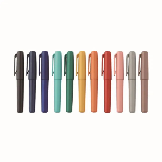 【MUJI 無印良品】口袋筆/0.5mm.藍黑