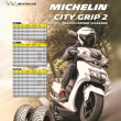 【Michelin 米其林】CITY GRIP 2  二代晴雨胎 13吋機車輪胎(120/70-13 53S 前輪用)