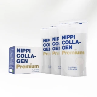 【NIPPI】Premium 100% 純膠原蛋白胜肽白金版 100gX3包(世界第一膠原蛋白 台灣總代理原廠出貨)