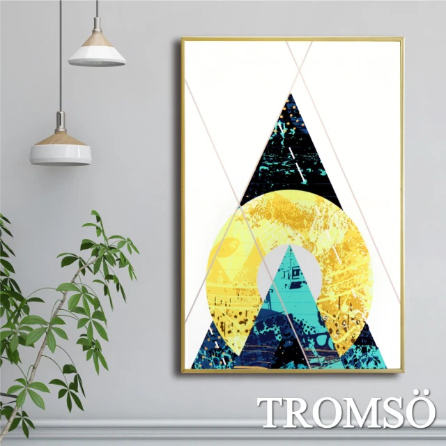 【TROMSO】北歐時代風尚有框畫40X60CM-山嵐日昇WA117(有框畫掛畫掛飾)