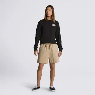 【VANS 官方旗艦】Range Relaxed Elastic 男款卡其色短褲