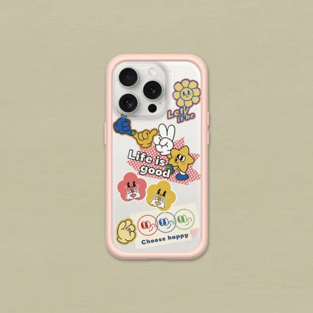 【RHINOSHIELD 犀牛盾】iPhone 15/Plus/15 Pro/Max Mod NX手機殼/貼上好心情(獨家設計系列)