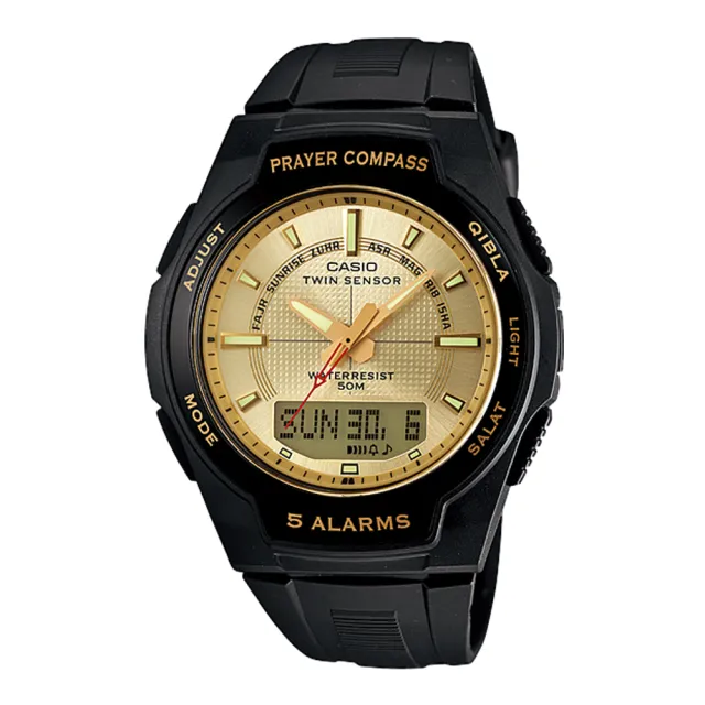 新品 並行輸入 SENSER ALL BLACK 50M防水 LEDデジ液晶 電子錶防水- momo購物網- 好評推薦-2025年11月