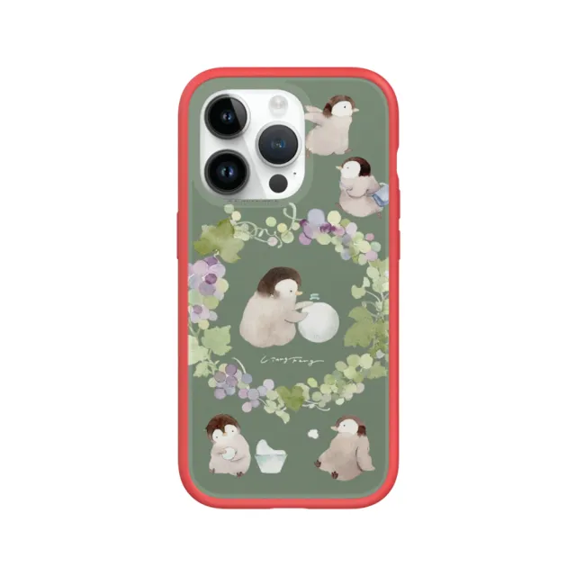 【RHINOSHIELD 犀牛盾】iPhone 11/11 Pro/Max Mod NX手機殼/涼丰系列-好忙的小企鵝(涼丰)