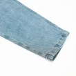 【ILEY 伊蕾】水洗星星九分牛仔褲(淺藍色；M-XL；1233338605)