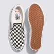 【VANS 官方旗艦】Skate Slip-On 男女款黑白棋盤格專業滑板鞋/休閒鞋/帆布