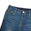 【OUWEY 歐薇】復古不收邊剪裁彈性牛仔修身褲(藍色；S-L；3223028621)