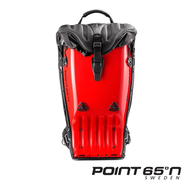 【POINT 65°N】Boblbee GTX 25L 馳聘無界旗鑑硬殼包 - 頂級背墊(魔鬼紅)