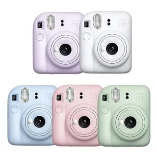 【FUJIFILM 富士軟片】instax mini 12 拍立得相機 含空白底片20張+漆彈3相本(mini12公司貨)
