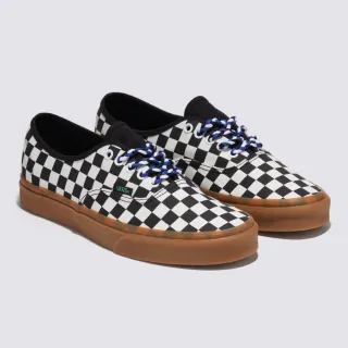 【VANS 官方旗艦】Authentic 男女款黑白棋盤格滑板鞋/休閒鞋/帆布