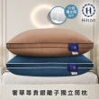 【Hilton 希爾頓】奢華尊貴頂級銀離子純萊賽爾100支紗獨立筒枕/二色任選(枕芯x1+枕套x1/萊賽爾枕/枕頭)
