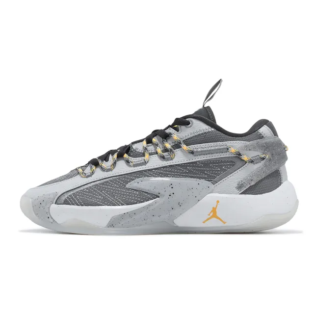 【NIKE 耐吉】籃球鞋 Jordan Luka 2 S PF Smoke Grey 煙灰 黃 男鞋 緩震 D77(DX9034-008)