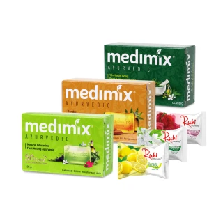 【印度Medimix】皇室藥草浴美肌皂36入(平行輸入)