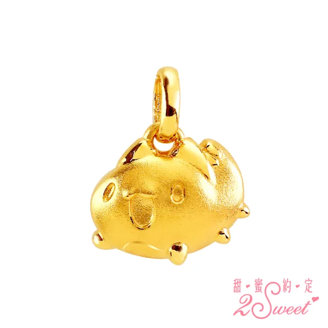 【2sweet 甜蜜約定】貓貓蟲咖波經典系列純金墜飾 約0.56錢(甜蜜約定 貓貓蟲咖波 金飾)