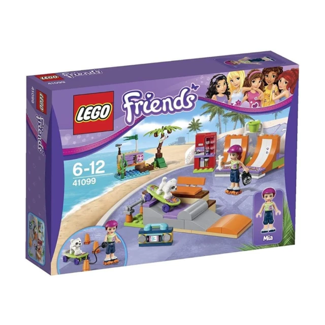 LEGO 樂高 Friends 好朋友系列 - 心湖城滑板公園(41099)