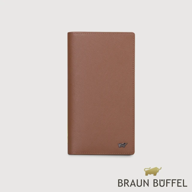 BRAUN BUFFEL 德國小金牛BRAUN BUFFEL 德國小金牛 台灣總代理 至尊 17卡長夾-深棕色(BF536-631-SI)