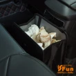 【iSFun】汽車收納＊垃圾桶防水摺疊收納掛袋(黑)