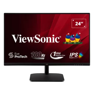 【ViewSonic 優派】VA2432-H  24型 IPS 100Hz 護眼電腦螢幕(1ms)
