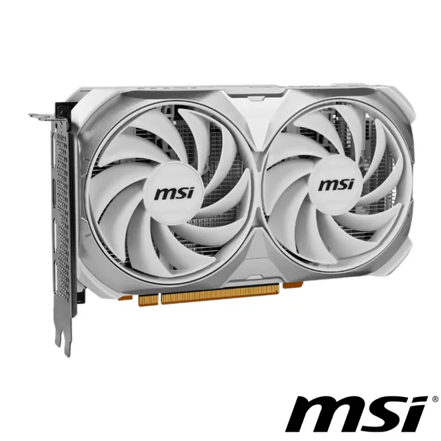 【MSI 微星】GeForce RTX 4060 VENTUS 2X WHITE 8G OC 顯示卡