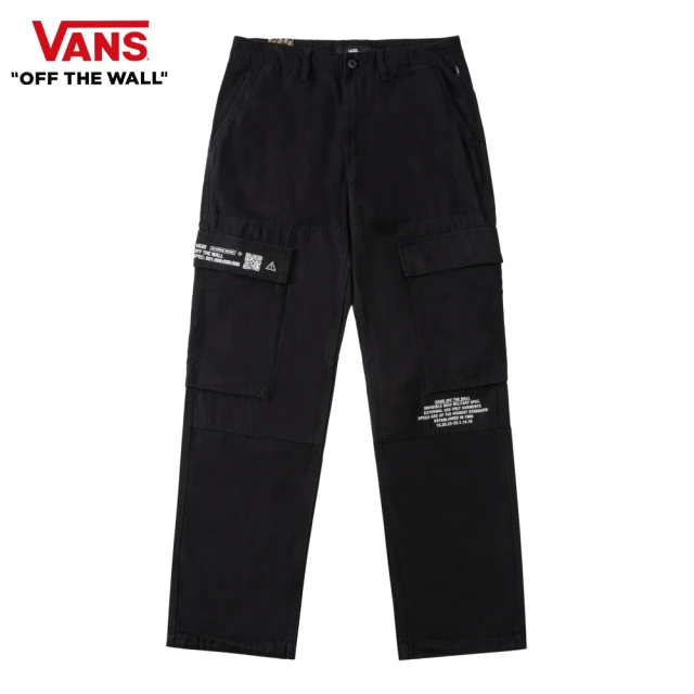 VANS Response 男女款黑色工裝長褲