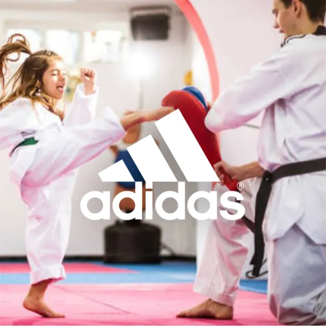 【adidas 愛迪達】兒童雙面速度靶(跆拳道 兒童)