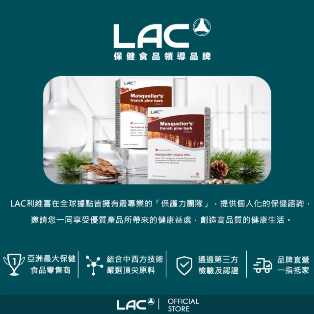 【LAC 利維喜】迷你三強頂級魚油膠囊x1入組(共120顆/迷你魚油/高單位魚油/EPA/DHA)