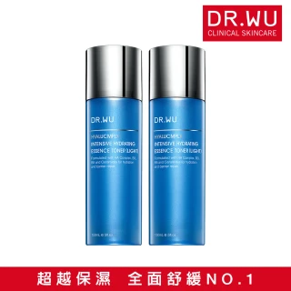 【DR.WU 達爾膚】玻尿酸保濕精華化妝水150ML(清爽型 2入組)