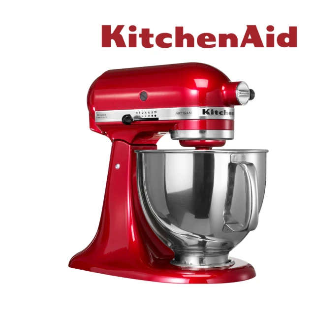 【KitchenAid】4.8公升/5Q桌上型攪拌機(經典紅)