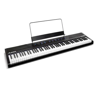 【ALESIS】Alesis Concert 電鋼琴 88鍵 攜帶型(擁有卓越鋼琴音色的攜帶式電鋼琴 加贈琴袋)