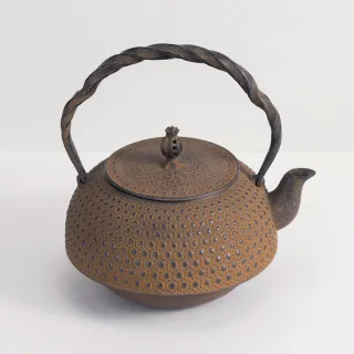 【TACHIKICHI 橘吉】鐵瓶18型千鳥亀甲(日本南部岩鑄鐵器)