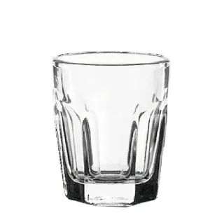 【SYG華夏】玻璃六角一口小果汁杯68cc(12入組)