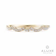 【ALUXE 亞立詩】18K金 鑽石戒指 牽動的心 RW0824(3色任選)