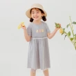 【OB 嚴選】純棉小熊印花拼接網紗兒童洋裝 童裝 《QD0019》