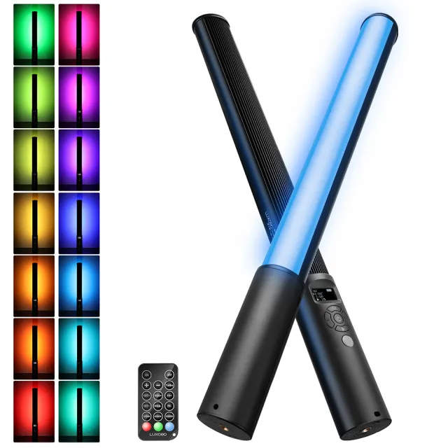 【LUXCEO 樂士歐】P400S RGB全彩 棒形LED補光燈 20W(公司貨)