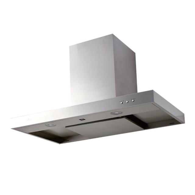 PRIMY PR-912HT 倒T式排氣扇，臺灣原廠製造，不鏽鋼材質耐用美觀，電子式按鍵操作簡易，提供3段風速調整（強12.7、中9.8、弱5.2 m³/min），噪音控制在48-69dB，機體尺寸W1195 x H480~910 x D500 mm，適用110V/60Hz電源，保固3年以上，BSMI許可R31948，標準不含安裝，適合現代廚房高效除油煙通風，提升居家空氣品質。