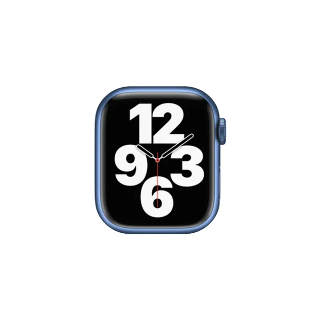 【Apple】A 級福利品 Apple Watch S7 GPS 45mm 鋁金屬錶殼(副廠配件/錶帶顏色隨機)