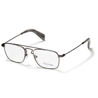 【Y-3 山本耀司】Yohji Yamamoto方型時尚造型光學眼鏡(鐵灰-YY3005-902)
